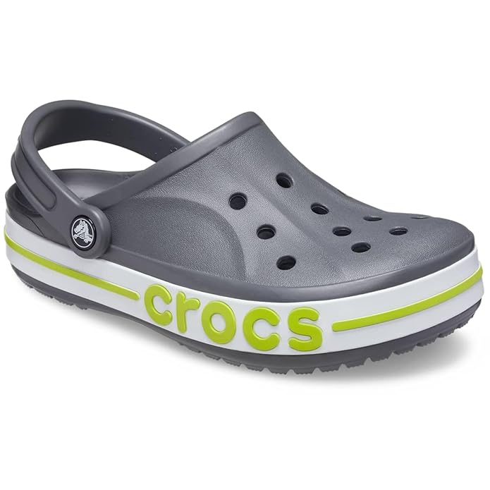 Crocs™  Bayaband Clog, Slate Grey/Lime Punch
