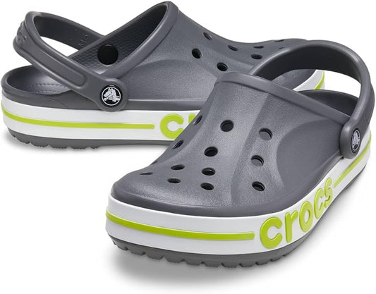 Crocs™  Bayaband Clog, Slate Grey/Lime Punch