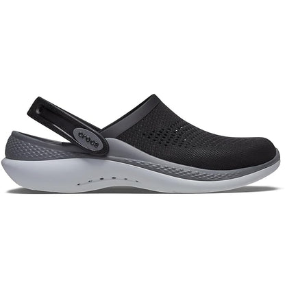 Unisex Crocs LiteRide™ 360 Clog, Black and Slate Grey