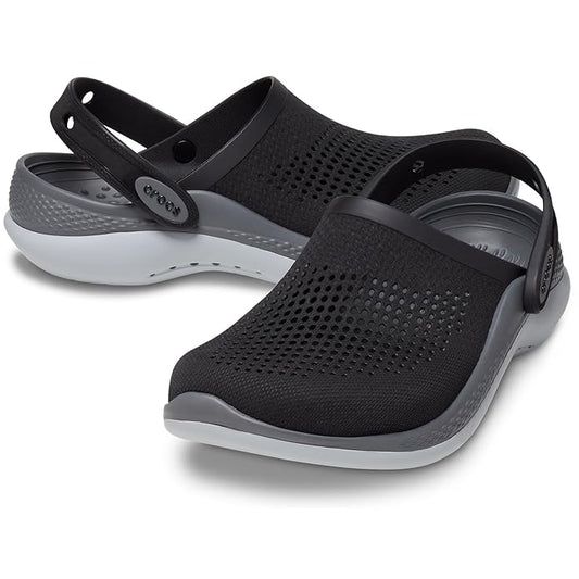 Unisex Crocs LiteRide™ 360 Clog, Black and Slate Grey