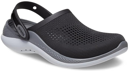 Unisex Crocs LiteRide™ 360 Clog, Black and Slate Grey